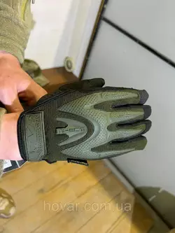 Військові рукавики з довгими пальцями Mechanix M-pact XL