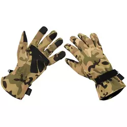 Військові тактичні рукавички SoftShell мультікам MFH XXL