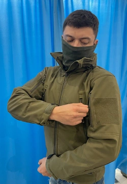 Тактична куртка демісезонна MFH SoftShell Scorpion M