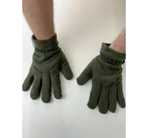 Військові рукавички флісові тактичні 3M™ Thinsulate™ Insulation олива XL