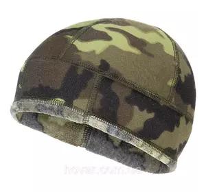 Зимова тактична шапка флісова камуфляж MFH 54-58